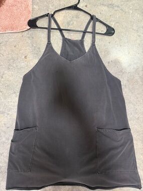 Free People Black Sleeveless Maxi Dress with Pockets